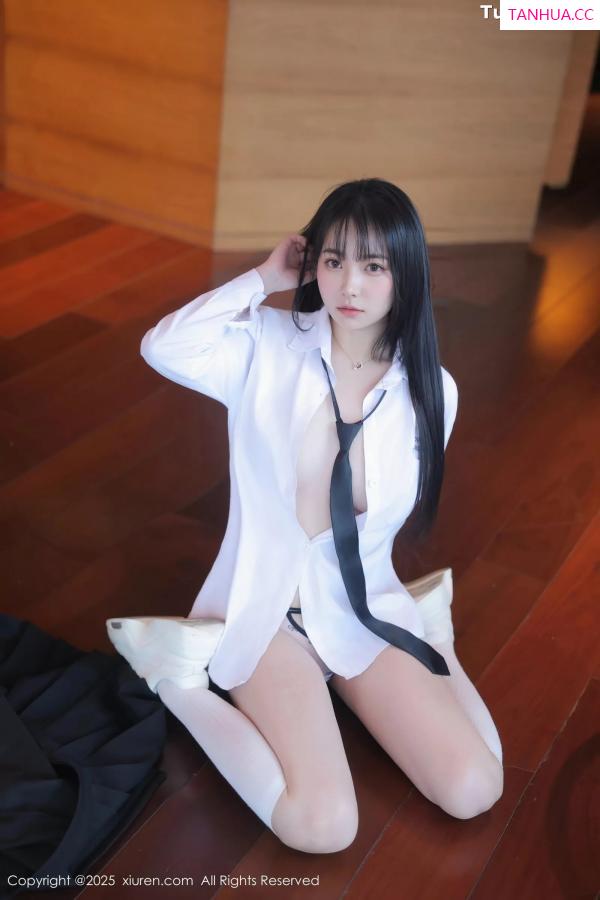   [XiuRen]高清写真图 2025.05.28 No.10335 软情 白色衬衫第24张图片